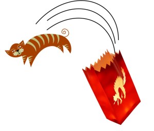 Jump, little cat, jump!!