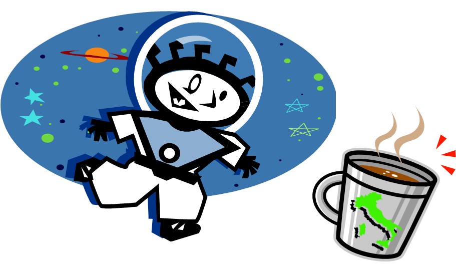 coffee in space